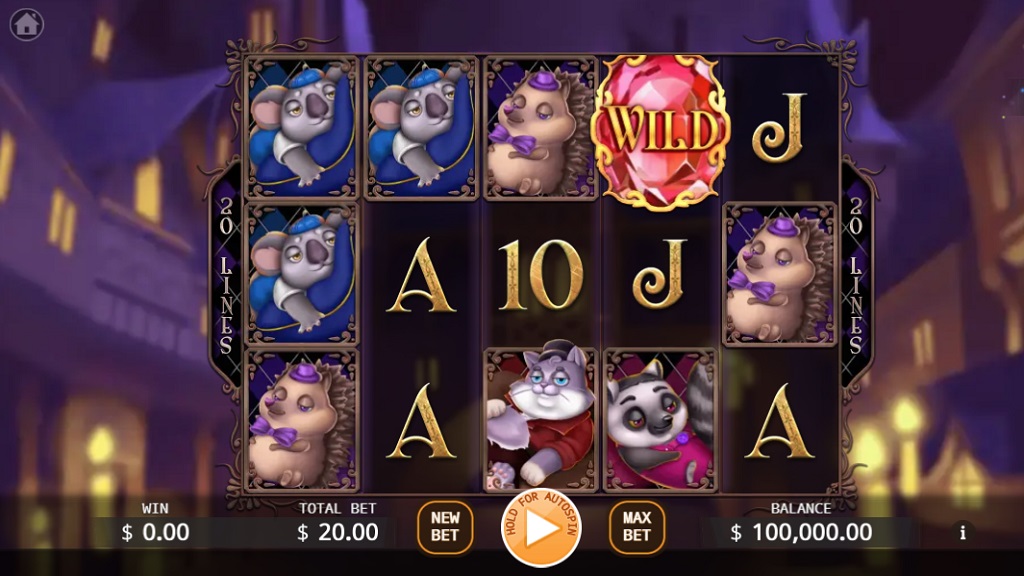 Screenshot of Lazy Rich slot from Ka Gaming