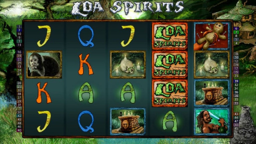 Screenshot of Loa Spirits slot from Merkur Gaming