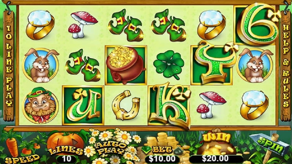 Screenshot of Lucky 6 slot from Real Time Gaming