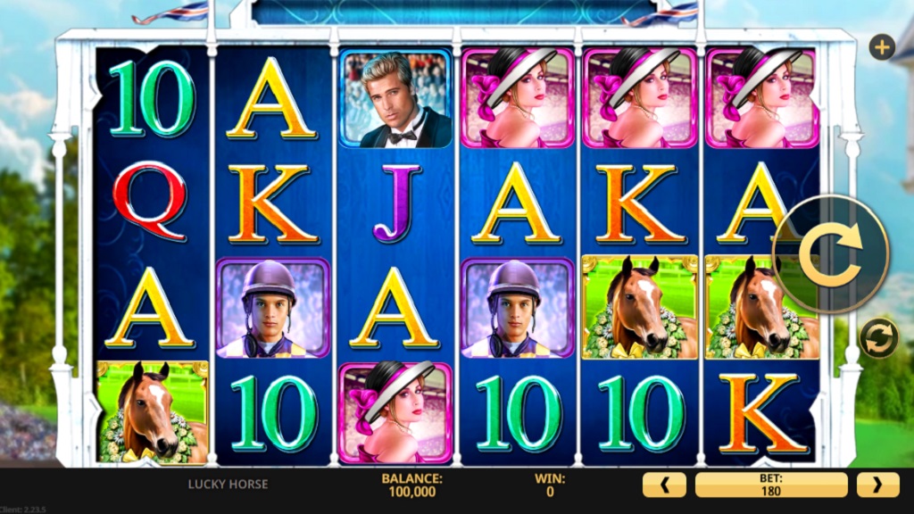 Screenshot of Lucky Horse slot from High 5