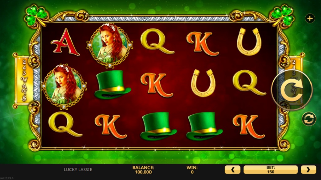 Screenshot of Lucky Lassie slot from High 5