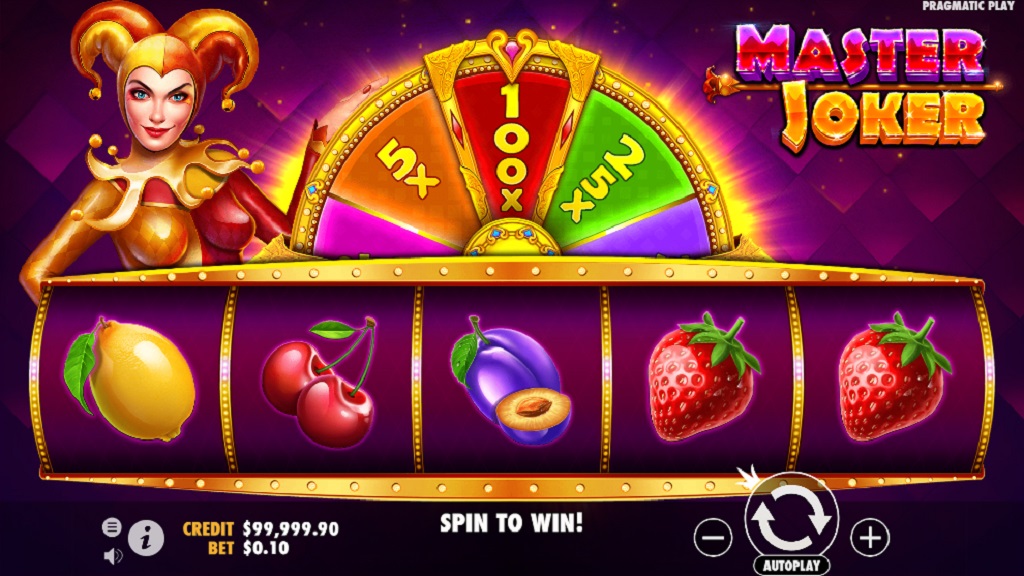 Screenshot of Master Joker slot from Pragmatic Play