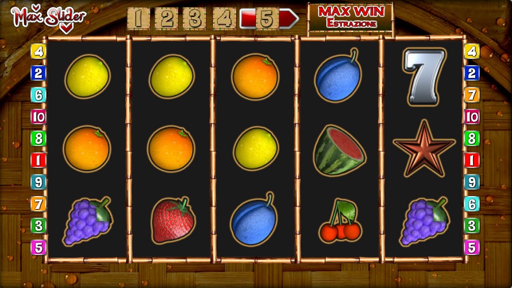 Screenshot of Max Slider slot from Merkur Gaming