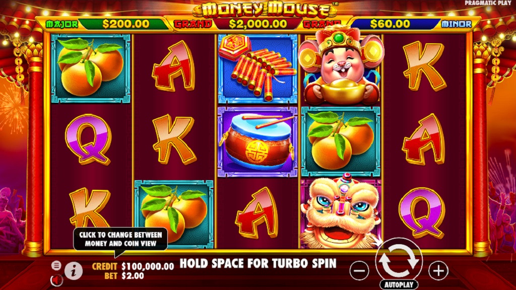 Screenshot of Money Mouse slot from Pragmatic Play