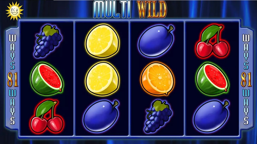 Screenshot of Multi Wild slot from Merkur Gaming