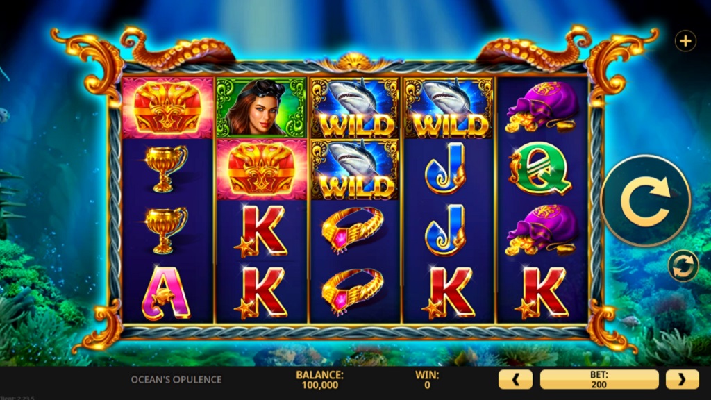 Screenshot of Oceans Opulence slot from High 5