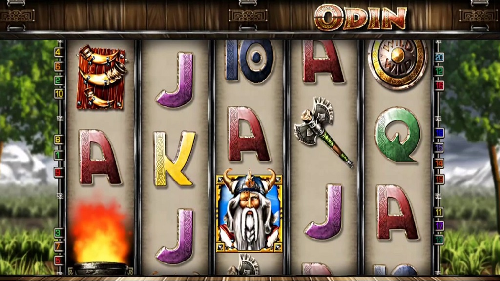 Screenshot of Odin slot from Merkur Gaming