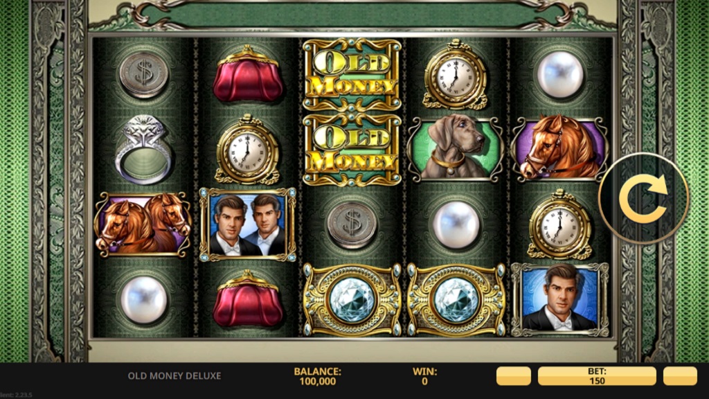Screenshot of Old Money Deluxe slot from High 5