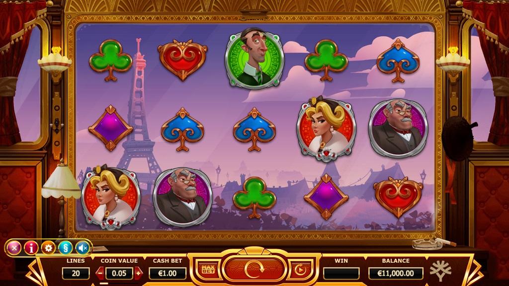 Screenshot of Orient Express slot from Yggdrasil Gaming