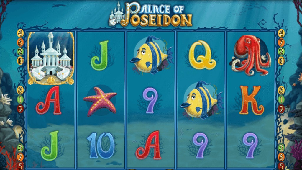 Screenshot of Palace of Poseidon slot from Merkur Gaming