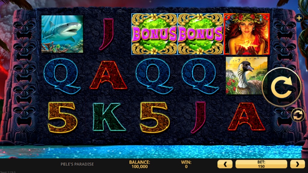 Screenshot of Peles Paradise slot from High 5