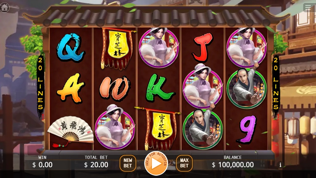 Screenshot of Po Chi Lam slot from Ka Gaming