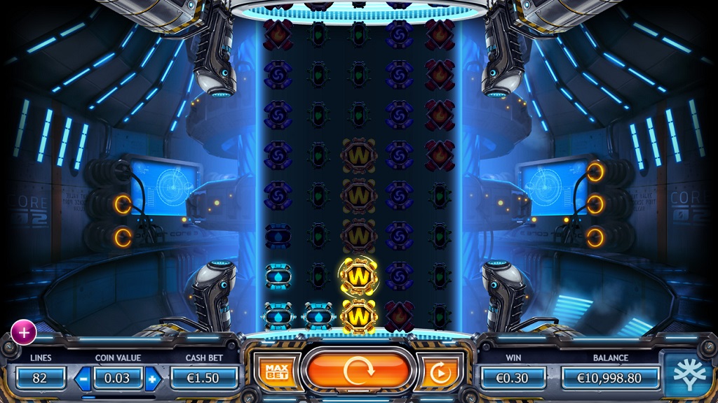 Screenshot of Power Plant slot from Yggdrasil Gaming