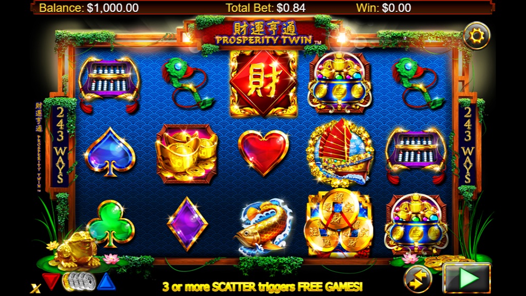 Screenshot of Prosperity Twin slot from NextGen Gaming