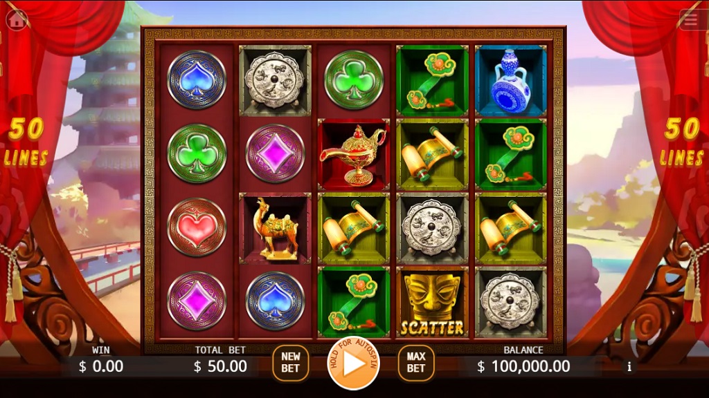 Screenshot of Rarities slot from Ka Gaming