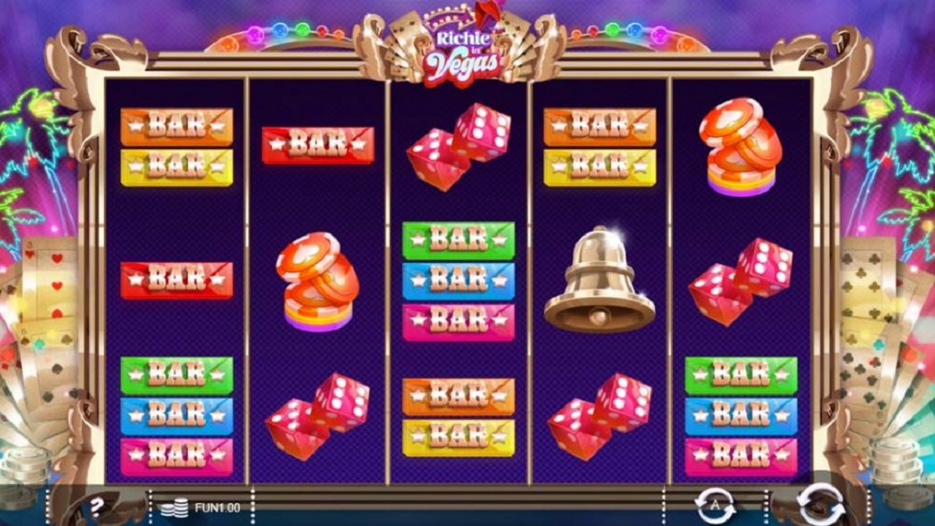 Screenshot of Richie in Vegas slot from IronDog