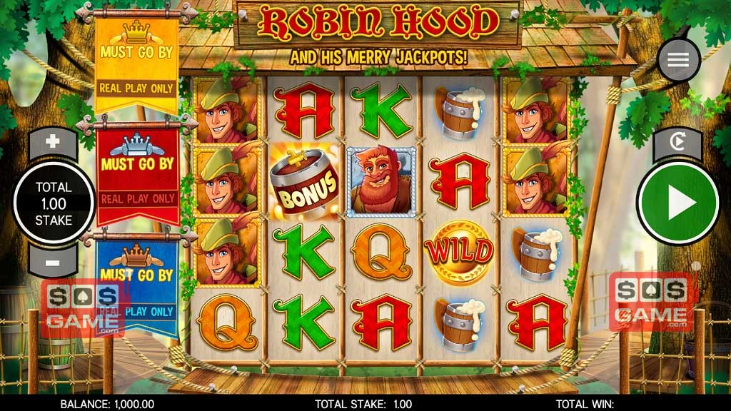 Robin Hood And His Merry Jackpots