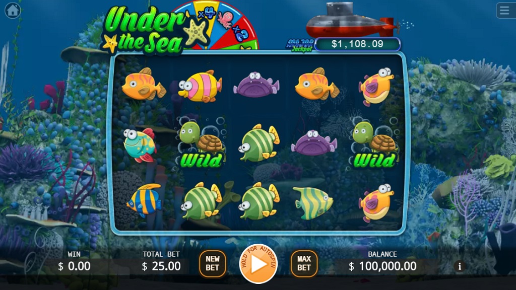 Screenshot of Sea Story slot from Ka Gaming