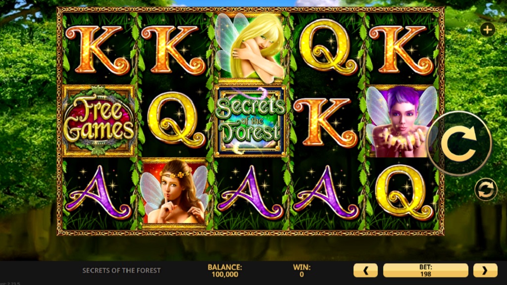 Screenshot of Secrets of the Forest slot from High 5