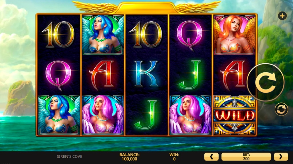 Screenshot of Sirens Cove slot from High 5