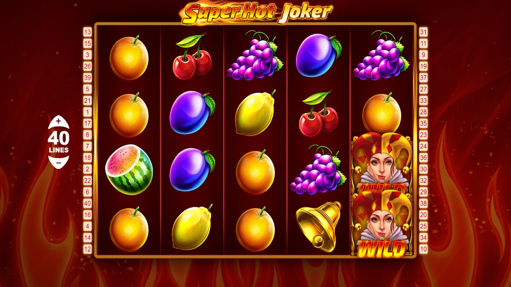 Screenshot of Super Hot Joker slot from Pariplay
