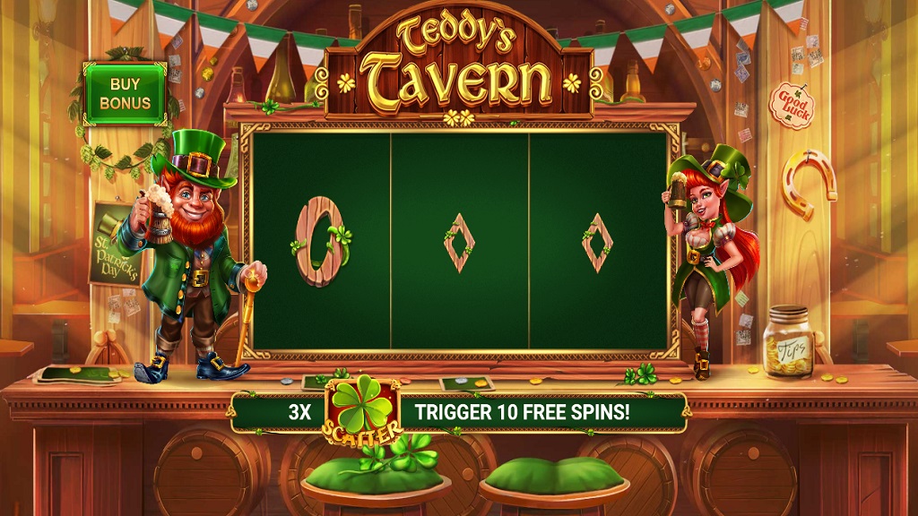 Screenshot of Teddys Tavern slot from Pariplay