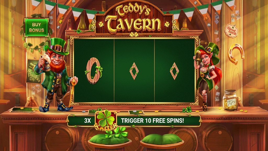 Screenshot of Teddys Tavern slot from Pariplay