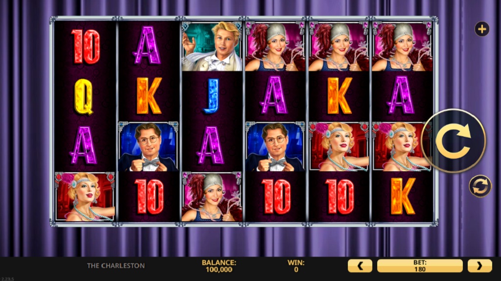 Screenshot of The Charleston slot from High 5