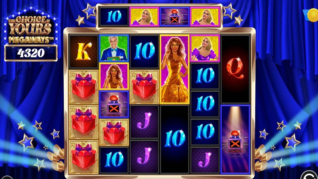 Screenshot of the Choice is Yours Megaways slot from IronDog