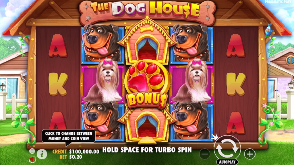 Screenshot of The Dog House slot from Pragmatic Play
