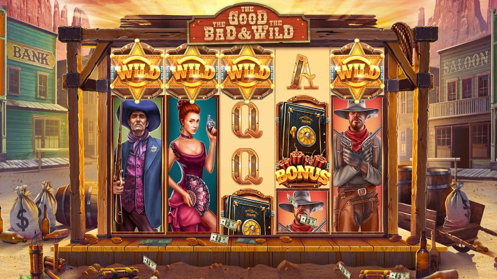 Screenshot of The Good The Bad and the Wild slot from Pariplay