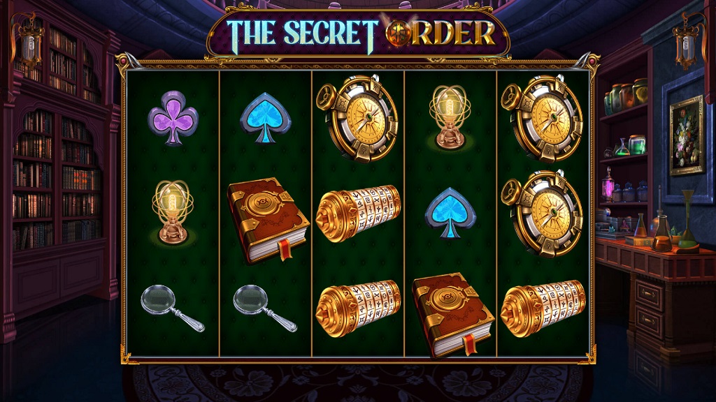Screenshot of The Secret Order slot from Pariplay