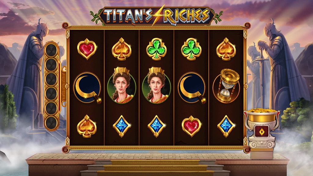 Screenshot of Titans Riches slot from Pariplay