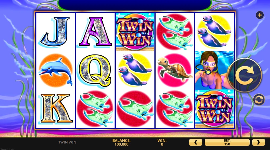 Screenshot of Twin Win slot from High 5