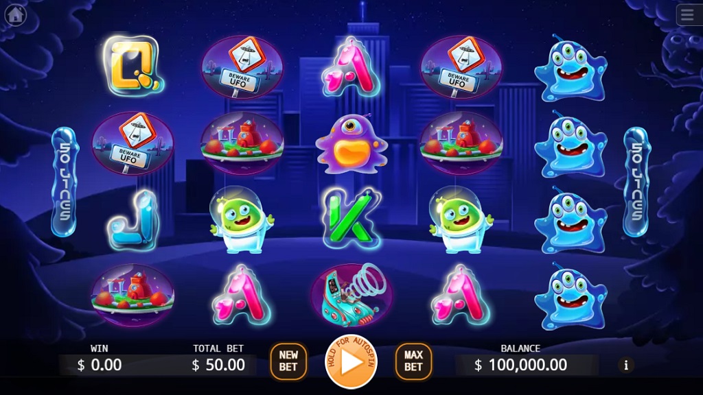 Screenshot of UFO slot from Ka Gaming