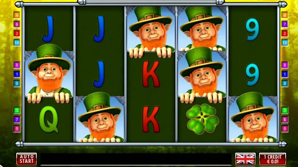 Screenshot of Under the Rainbow slot from Merkur Gaming