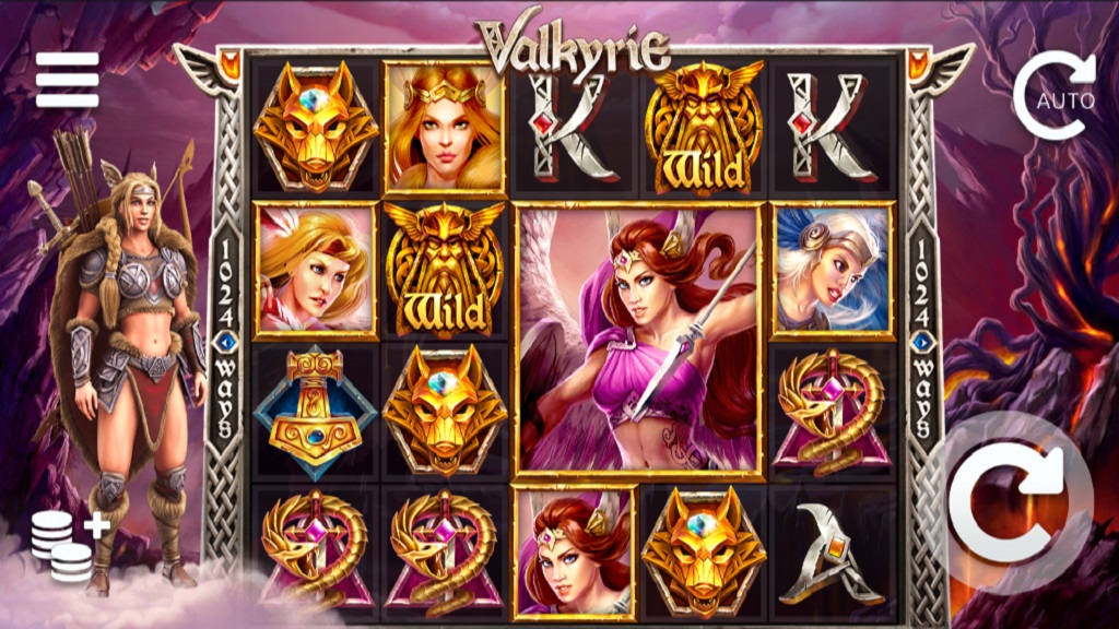 Screenshot of Valkyrie from slot Elk Studios