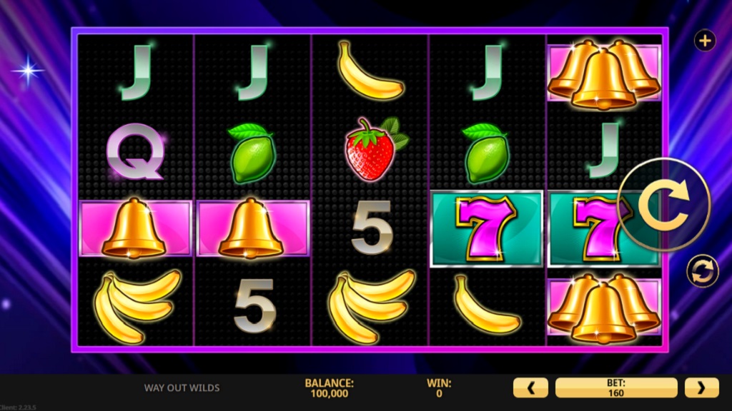 Screenshot of Way Out Wilds slot from High 5