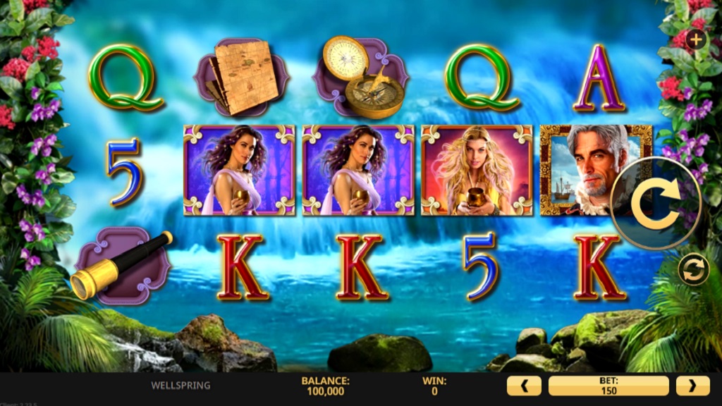 Screenshot of Wellspring slot from High 5