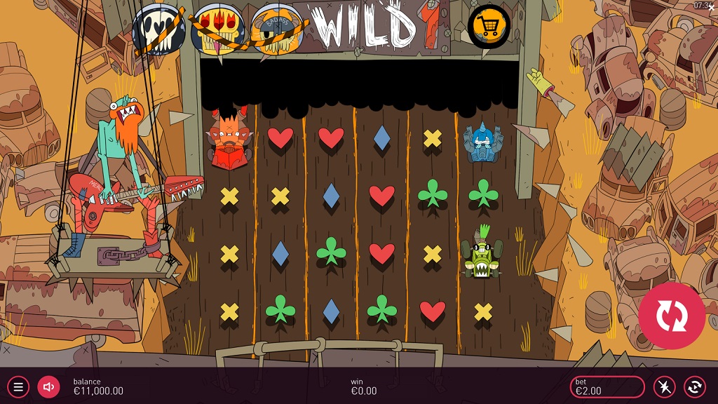 Screenshot of Wild 1 slot from Yggdrasil Gaming