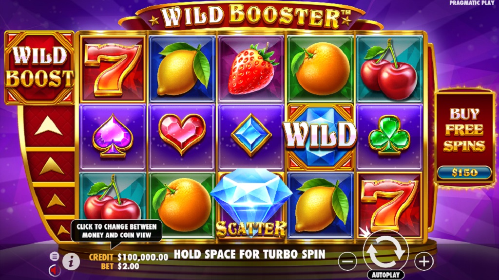 Screenshot of Wild Booster slot from Pragmatic Play
