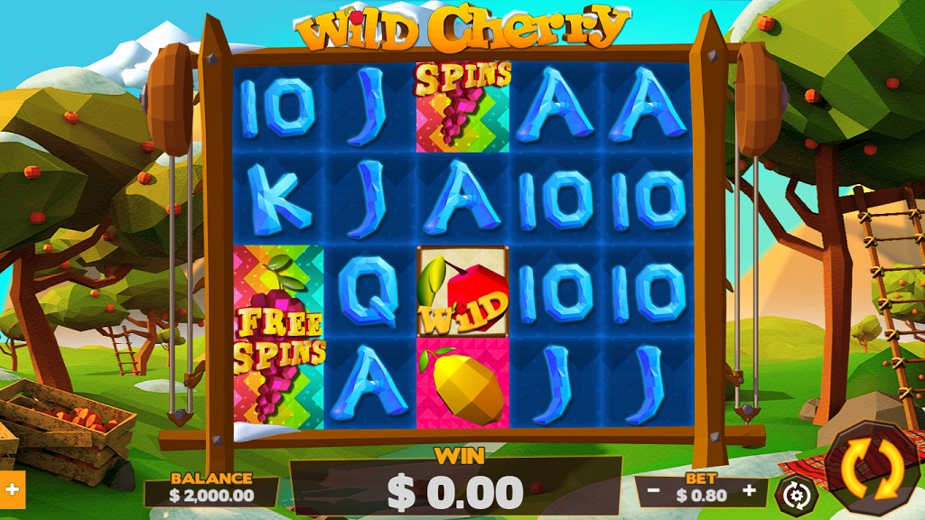 Screenshot of Wild Cherry slot from Pariplay
