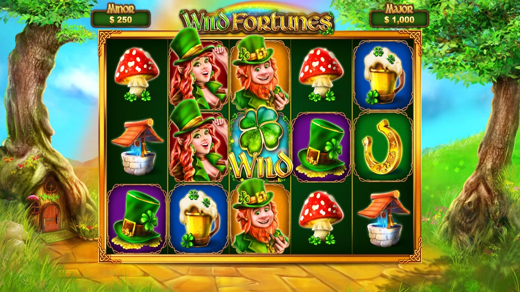Screenshot of Wild Fortunes slot from Pariplay
