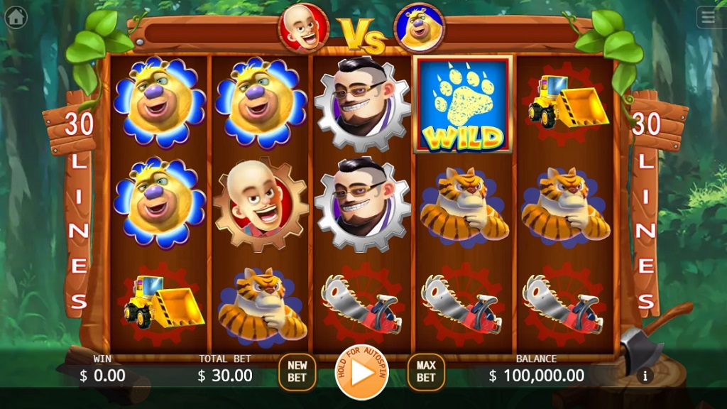 Screenshot of Wild Vick slot from Ka Gaming