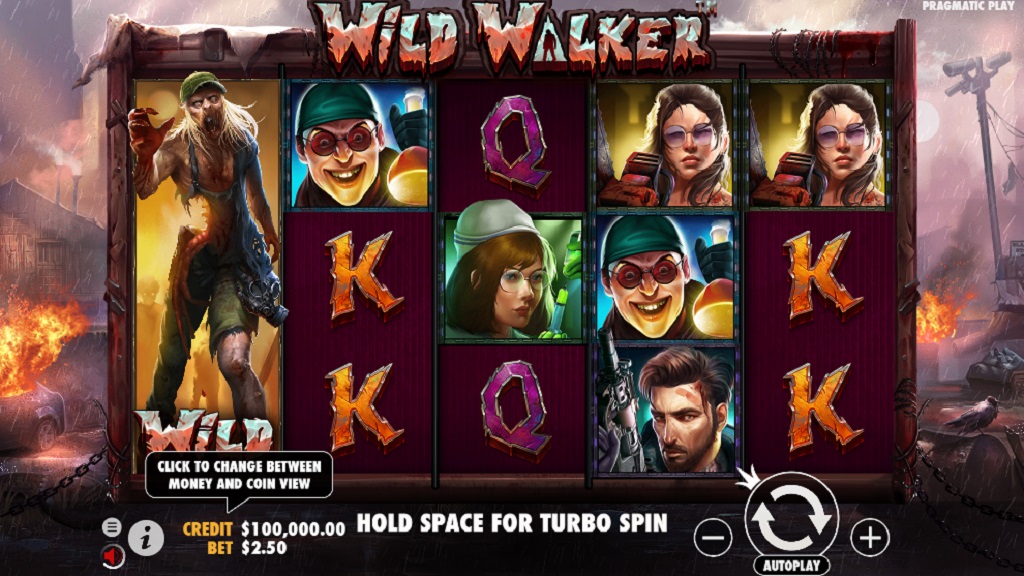 Screenshot of Wild Walker slot from Pragmatic Play