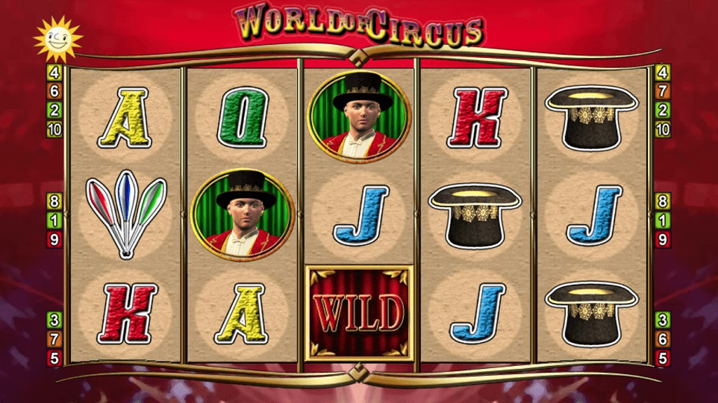 Screenshot of World of Circus slot from Merkur Gaming