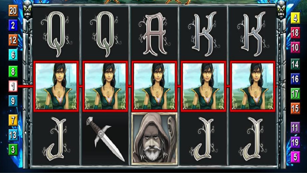 Screenshot of World of Wizard slot from Merkur Gaming