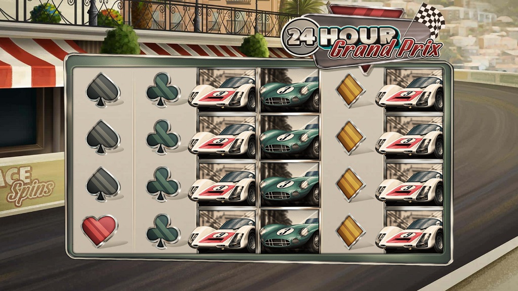 Screenshot of 24 Hour Grand Prix slot from Red Tiger Gaming