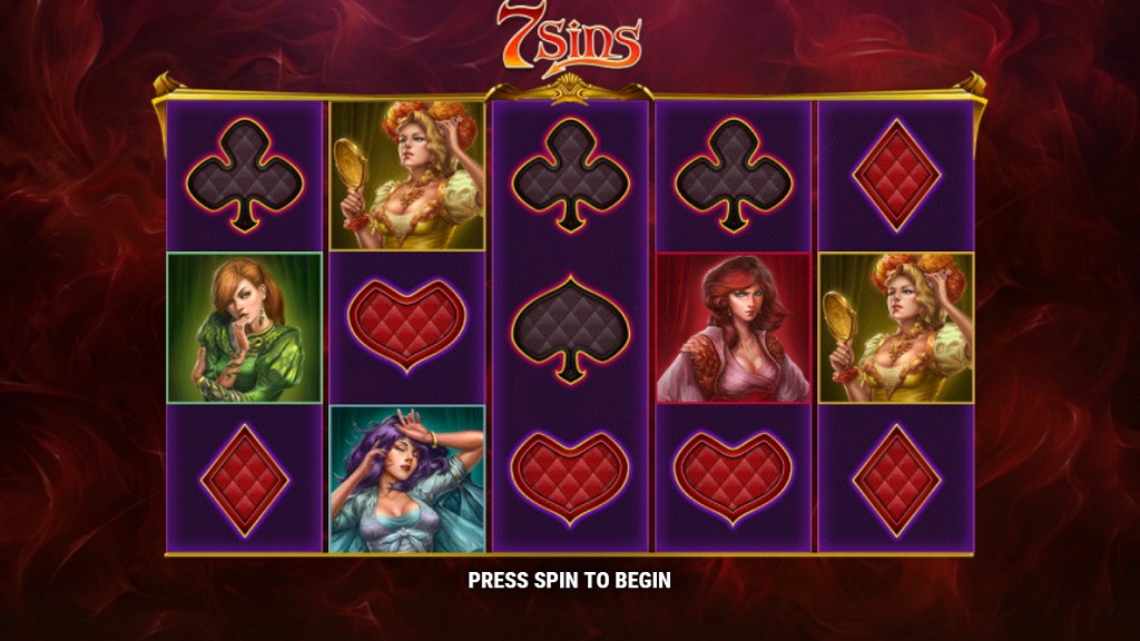 Screenshot of 7Sins slot from Play’n Go