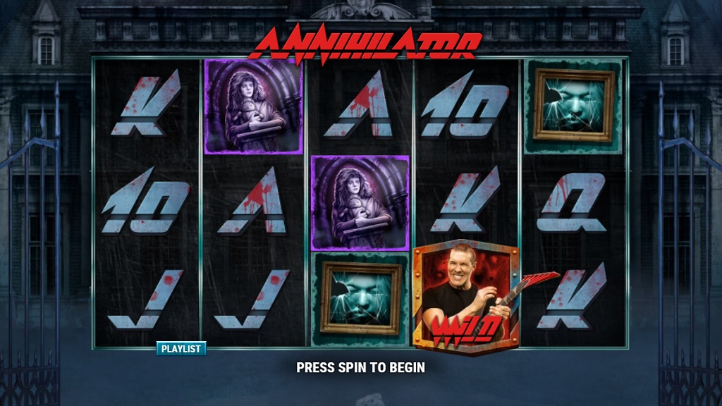 Screenshot of Annihilator slot from Play’n Go